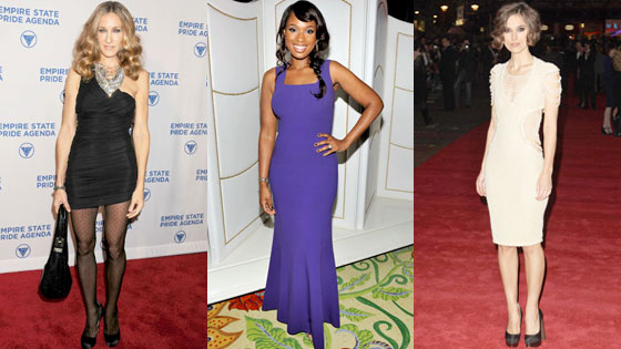 Sarah Jessica Parker, Jennifer Hudson, Keira Knightley Sarah Jessica Parker, Jennifer Hudson, Keira Knightley